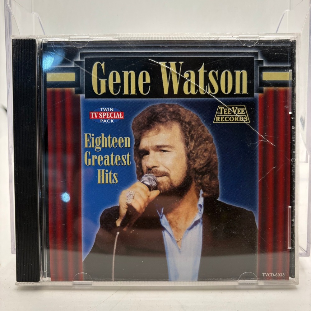 Gene Watson Eighteen Greatest Hits CD TeeVee Records TVCD-6033 Country Music